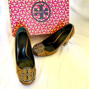 Tory Burch brown heels